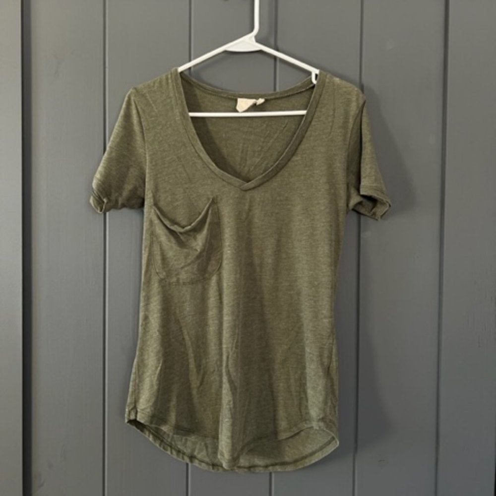 White Crow The Pocket Tee Green